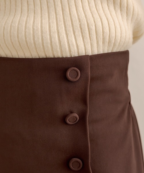 OLIVE des OLIVE(オリーブデオリーブ)の「裾シフォンマーメイドスカート(スカート・レディース・ライトベージュ/ブラック/ブラウン/チェック・FREE)」の21枚目の写真