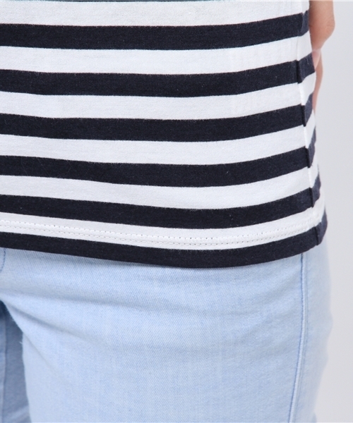 N.(N. Natural Beauty Basic)(エヌエヌナチュラルビューティーベーシック)の「ベーシックTシャツ(Tシャツ/カットソー・レディース・ブラック/ブラック系その他/グレー/ホワイト/ダークネイビー・MEDIUM)」の11枚目の写真