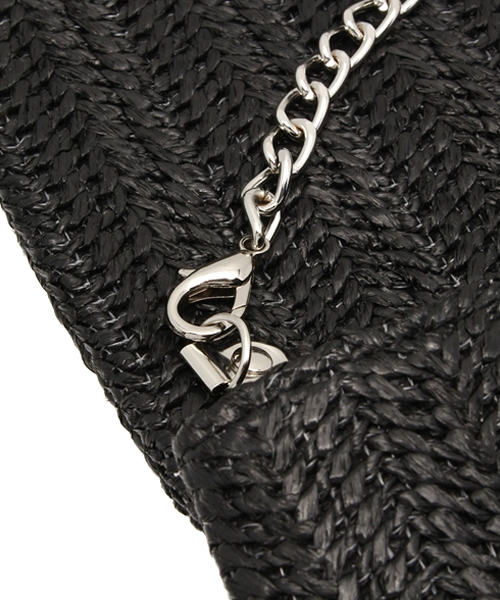 ROSE BUD(ローズバッド)の「(LL ACCESSORIES)B1681A LACE FLAP CLUTCH BAG(クラッチバッグ・レディース・ブラック/クリーム・ONE SIZE)」の9枚目の写真