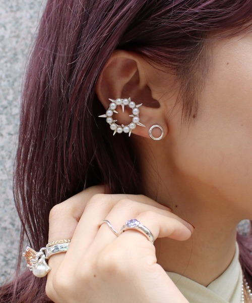 2Pset サークルピアス(S)（ピアス（両耳用））｜e.m.（イーエム）の 