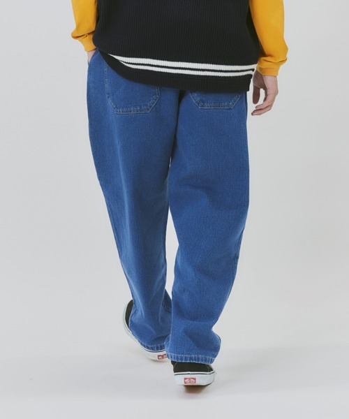 BACK NUMBER(バックナンバー)の「【BACK NUMBER】「WARM」デニムイージーパンツ(デニムパンツ・メンズ・ダークグレー/ダークインディゴブルー・L/S/M)」の14枚目の写真