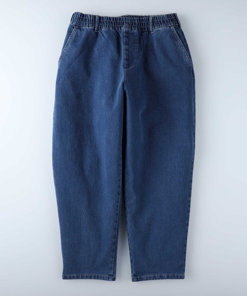 BACK NUMBER(バックナンバー)の「【BACK NUMBER】「WARM」デニムイージーパンツ(デニムパンツ・メンズ・ダークグレー/ダークインディゴブルー・L/S/M)」の16枚目の写真
