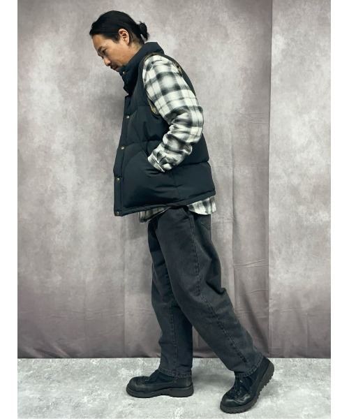 BACK NUMBER(バックナンバー)の「【BACK NUMBER】「WARM」デニムイージーパンツ(デニムパンツ・メンズ・ダークグレー/ダークインディゴブルー・L/S/M)」の20枚目の写真