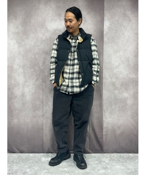 BACK NUMBER(バックナンバー)の「【BACK NUMBER】「WARM」デニムイージーパンツ(デニムパンツ・メンズ・ダークグレー/ダークインディゴブルー・L/S/M)」の19枚目の写真