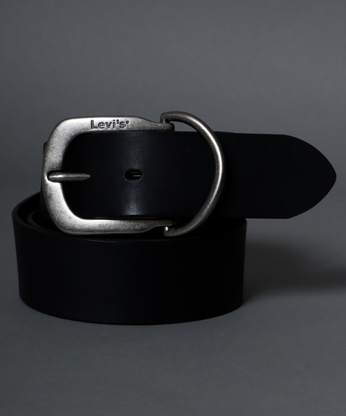 Levi's(リーバイス)の「【Levi's】変形帆型バックル 40mm レザーベルト(ベルト・メンズ・ダークブラウン/ブラウン/ブラック・FREE)」の2枚目の写真