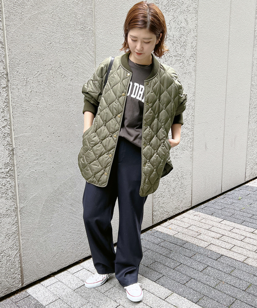 Spick & Span(スピックアンドスパン)の「≪追加≫Peキルティングブルゾン(ブルゾン・レディース・ベージュ/カーキ・36/38)」の11枚目の写真