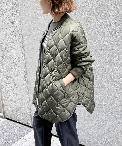 Spick & Span(スピックアンドスパン)の「≪追加≫Peキルティングブルゾン(ブルゾン・レディース・ベージュ/カーキ・36/38)」の12枚目の写真