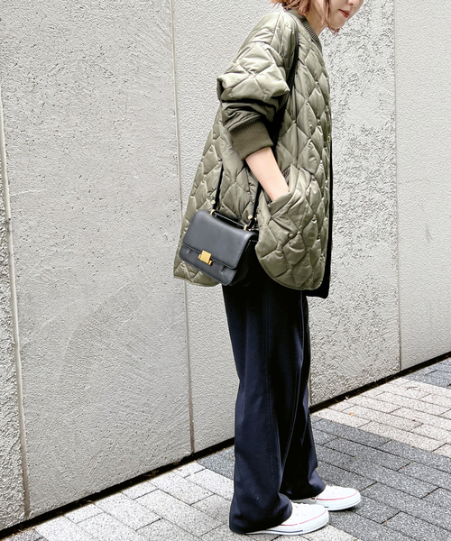 Spick & Span(スピックアンドスパン)の「≪追加≫Peキルティングブルゾン(ブルゾン・レディース・ベージュ/カーキ・36/38)」の13枚目の写真