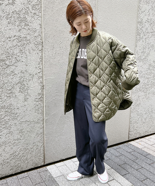 Spick & Span(スピックアンドスパン)の「≪追加≫Peキルティングブルゾン(ブルゾン・レディース・ベージュ/カーキ・36/38)」の16枚目の写真