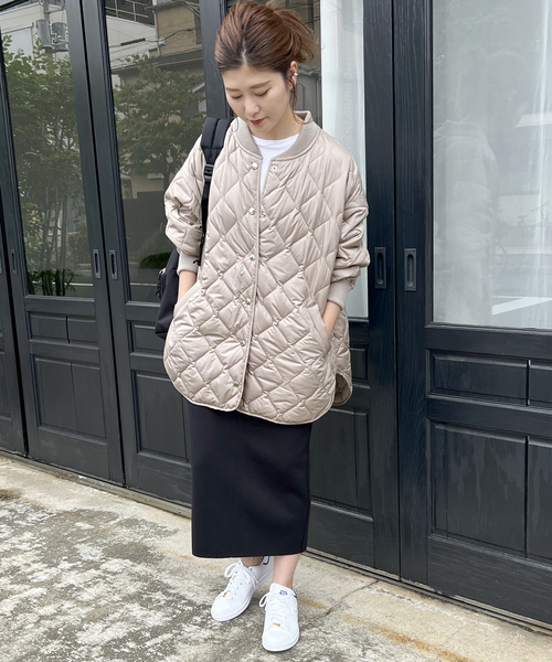 Spick & Span(スピックアンドスパン)の「≪追加≫Peキルティングブルゾン(ブルゾン・レディース・ベージュ/カーキ・36/38)」の22枚目の写真