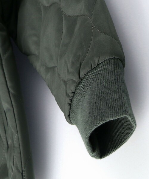 BRANSHES（ブランシェス）の「【キルティング】中綿ブルゾン（ブルゾン・キッズ・ブラック/カーキオリーブ・90/140/120/100/130/150/110）」の18枚目の写真