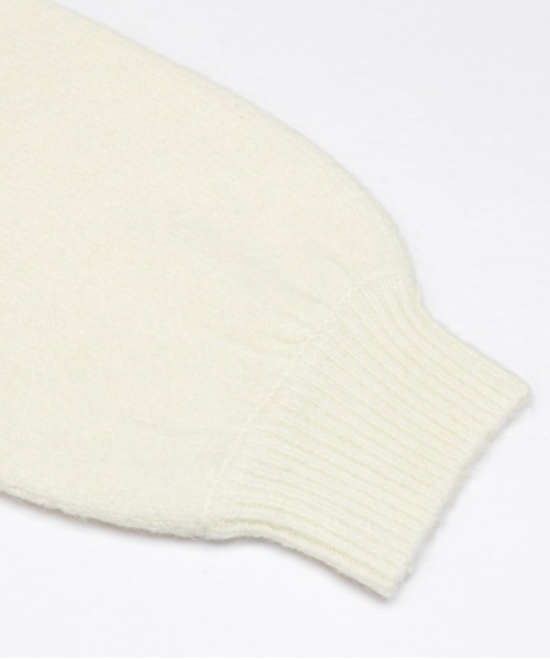 TOKYO SHIRTS（トウキョウシャツ）の「ジグザグジャガード編みニットプルオーバー（ニット/セーター・レディース・グレー/オフホワイト/ライトベージュ・M/L）」の13枚目の写真