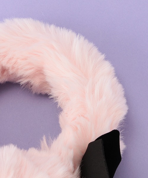 by LOVEiT（バイラビット）の「リボンつきイヤーマフ（イヤーマフ・キッズ・ブラック/オフホワイト/ピンク・FREE）」の6枚目の写真