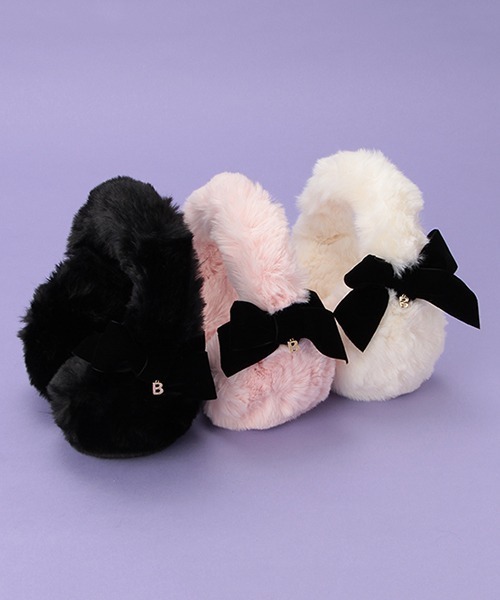 by LOVEiT（バイラビット）の「リボンつきイヤーマフ（イヤーマフ・キッズ・ブラック/オフホワイト/ピンク・FREE）」の8枚目の写真