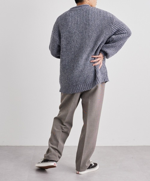 CIAOPANIC TYPY（チャオパニックティピー）の「メランジニットロールネックプルオーバー（ニット/セーター・メンズ・ライトグレー/ネイビー/オレンジ/ベージュ/イエロー/サックスブルー・M/L）」の15枚目の写真