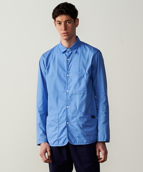 LAVENHAM（ラベンハム）の「LONG SLEEVE SHIRT MENS / ロング スリーブ シャツ メンズ（シャツ/ブラウス・メンズ・ダークネイビー/ロイヤルブルー/グレー・M/L/XL/S/XS）」の2枚目の写真