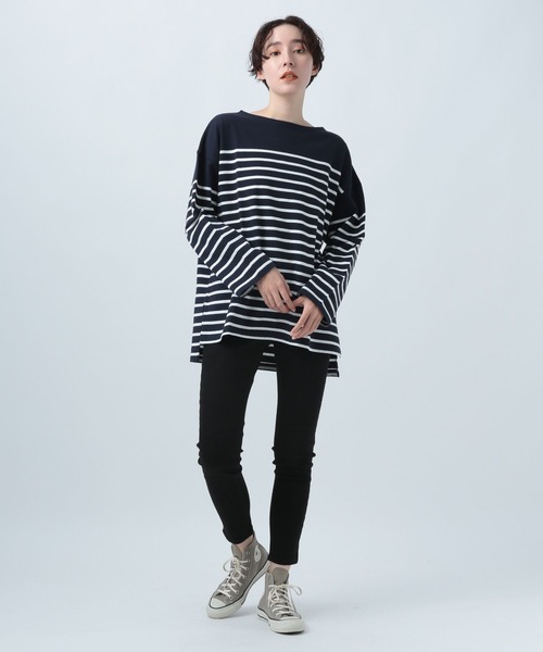 BAYFLOW(ベイフロー)の「スキニージーンズ23SS(デニムパンツ・レディース・ライトブルー/ブラック/オフホワイト/ブルー・24inch/25inch/26inch/23inch/22inch)」の12枚目の写真