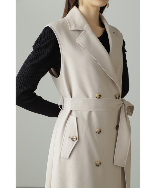 PINKY&DIANNE（ピンキーアンドダイアン）の「◆２ＷＡＹジレトレンチコート（トレンチコート・レディース・ベージュ/ネイビー・38/36）」の21枚目の写真