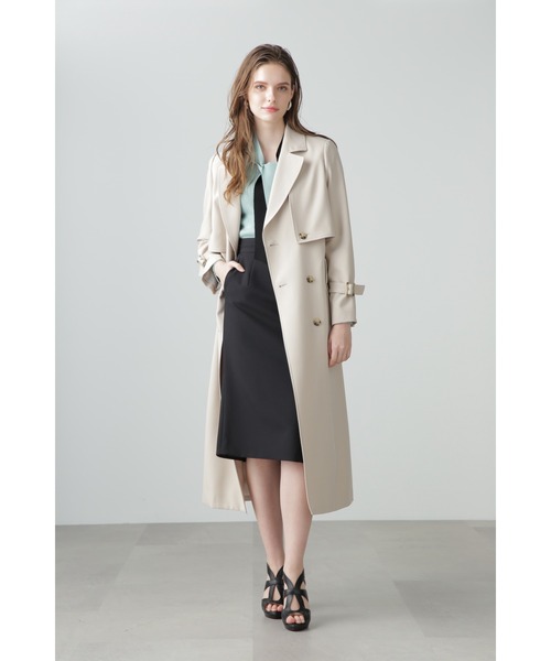 PINKY&DIANNE（ピンキーアンドダイアン）の「◆２ＷＡＹジレトレンチコート（トレンチコート・レディース・ベージュ/ネイビー・38/36）」の10枚目の写真