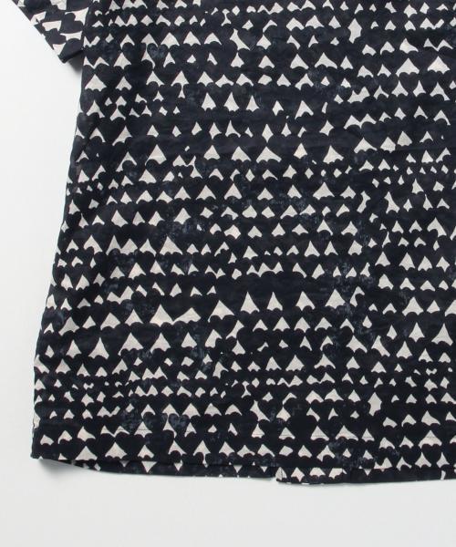 BEAMS BOY（ビームスボーイ）の「○BEAMS BOY / 2重襟プリント Wバックボタン ブラウス（シャツ/ブラウス・レディース・ワイン/イエロー/ネイビー・ONE SIZE）」の5枚目の写真