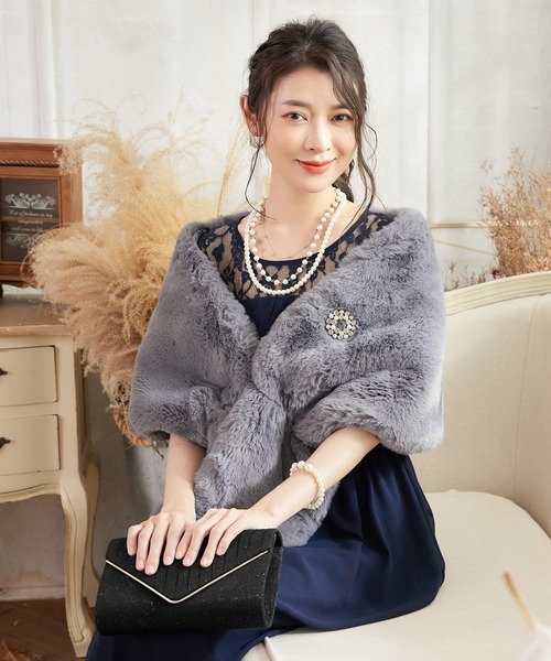 DRESS PLUS(ドレスプラス)の「パーティーバッグ ショルダーバッグ 2WAY 結婚式(クラッチバッグ・レディース・ブラック/シルバー/シャンパン・フリー)」の15枚目の写真