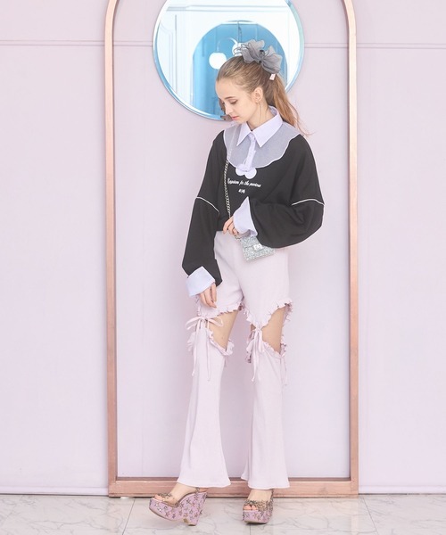 lilLilly(リルリリー)の「ショルダーミニウォレット(財布・レディース・ブラック/ピンク/シルバー・FREE)」の12枚目の写真