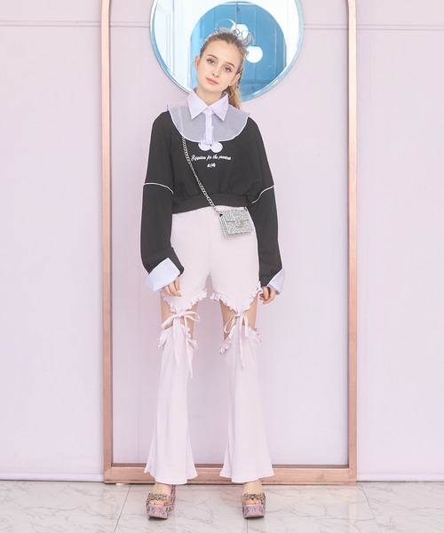 lilLilly(リルリリー)の「ショルダーミニウォレット(財布・レディース・ブラック/ピンク/シルバー・FREE)」の13枚目の写真