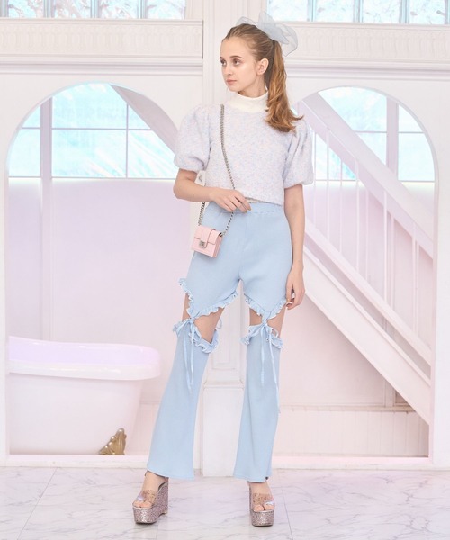 lilLilly(リルリリー)の「ショルダーミニウォレット(財布・レディース・ブラック/ピンク/シルバー・FREE)」の16枚目の写真