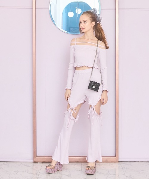 lilLilly(リルリリー)の「ショルダーミニウォレット(財布・レディース・ブラック/ピンク/シルバー・FREE)」の14枚目の写真