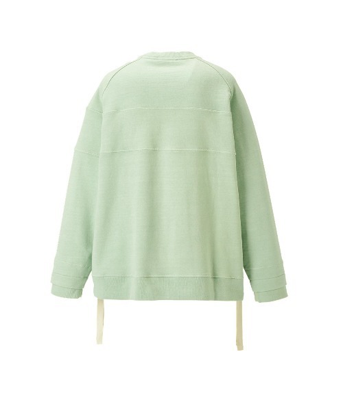 【美品】Onitsuka Tiger 21SS トレーナー Lサイズ ステッチ柄 Onitsuka Tiger（オニツカタイガー）の「LS TOP / エルエス