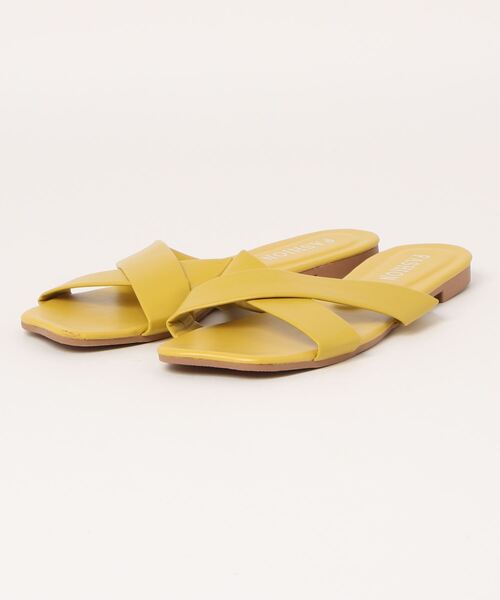 Burner（バーナー）の「【OKUOKU　0909】ローヒール　サンダル　oku-shoes-649479333099-9　Y（サンダル・レディース・A/C/B/E/D・39/37/35/40/36/38）」の2枚目の写真