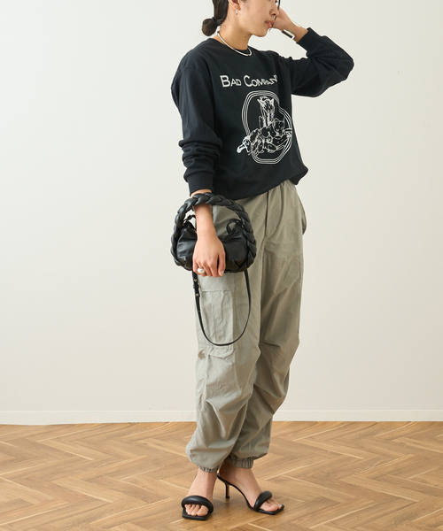 JOURNAL STANDARD SELECT(ジャーナルスタンダードセレクト)の「【BLUESCENTRIC】LONG SLEEVE T BAD CO RUN WI:カットソー(Tシャツ/カットソー・レディース・ブラック・MEDIUM)」の4枚目の写真