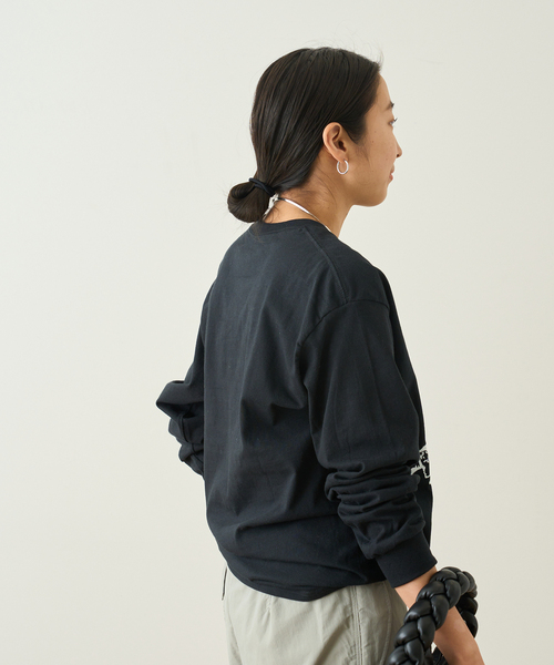 JOURNAL STANDARD SELECT(ジャーナルスタンダードセレクト)の「【BLUESCENTRIC】LONG SLEEVE T BAD CO RUN WI:カットソー(Tシャツ/カットソー・レディース・ブラック・MEDIUM)」の5枚目の写真