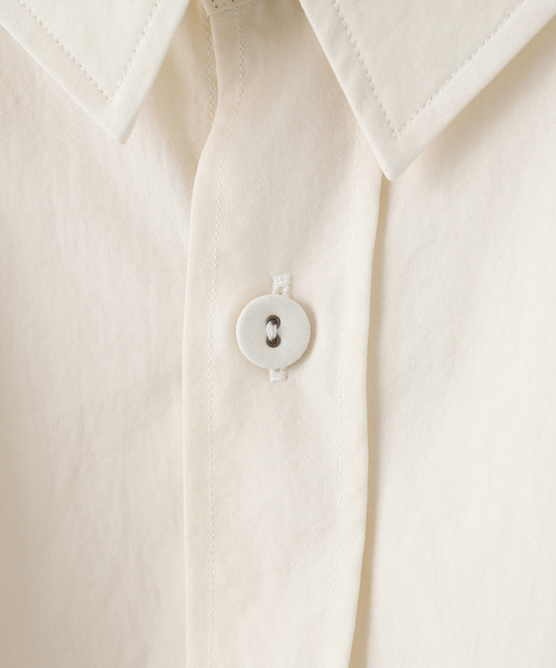 JOINT WORKS（ジョイントワークス）の「【refomed / リフォメッド】WRIST PATCH WIDE SHIRT OFF（シャツ/ブラウス・メンズ・ホワイト・2/3）」の8枚目の写真