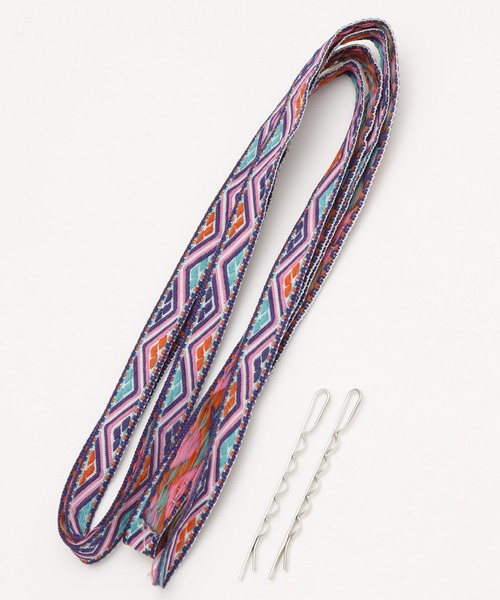 チャイハネ（チャイハネ）の「【チャイハネ】フラワジセットストリング（その他ヘアアクセサリー・レディース・ピンク/イエロー/ピンク系その他・FREE）」の12枚目の写真