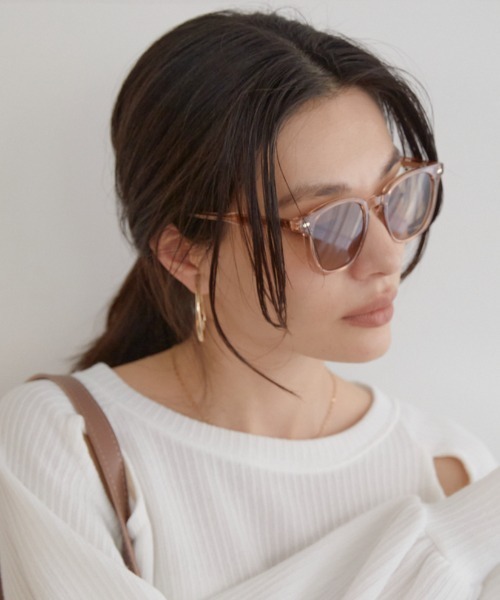 ACYM（アシーム）の「Light lens サングラス（サングラス・レディース・ブラック/ベージュ・FREE）」の7枚目の写真