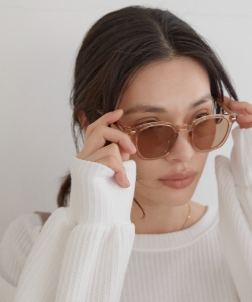 ACYM（アシーム）の「Light lens サングラス（サングラス・レディース・ブラック/ベージュ・FREE）」の8枚目の写真