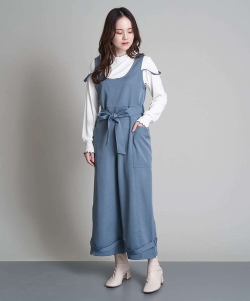 J400 新品未使用 L サルヴァトーレフェラガモ 薄手 ロング レディース