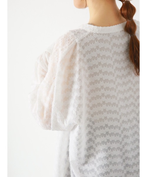 ehka sopo（エヘカソポ）の「シェルタックタンクトップ（タンクトップ・レディース・ブラック/ベージュ/キナリ・ﾌﾘ-）」の9枚目の写真