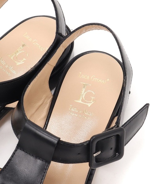 Luca Grossi(ルーカグロッシ)の「【Luca Grossi】グルカサンダル(サンダル・レディース・ホワイト/ブラック・38/36/37)」の6枚目の写真