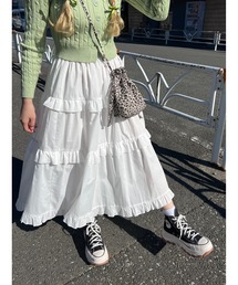 PHILLY | フリルティアードボリュームスカート(スカート)