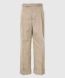 FIT 5 TROUSER W/ GG CUFF IN TYPEWRITER CLOTH KHAKI1