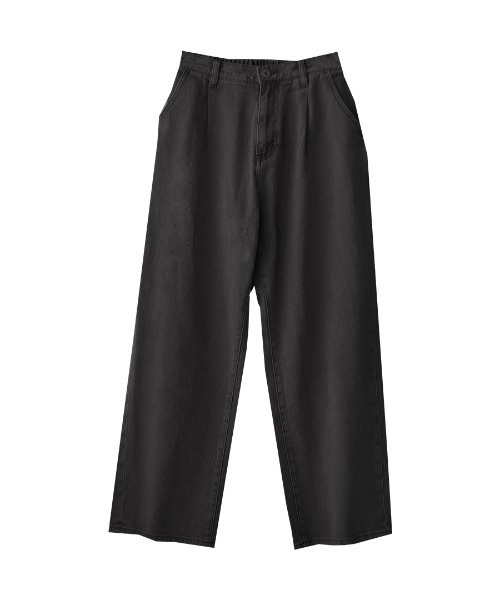 e-zakkamania stores(イーザッカマニアストアーズ)の「ストーンウォッシュカラー ワンタック ツイルパンツ(その他パンツ・レディース・ベージュ/カーキ/ブラック/ブラウン・M/L)」の17枚目の写真