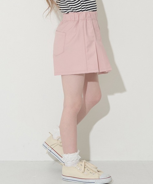 Lycee mine（リセマイン）の「プリーツタイトスカパン（その他パンツ・キッズ・ピンク/ベージュ/ブラック/アイボリー・120cm/140cm/100cm/130cm/150cm/110cm）」の10枚目の写真