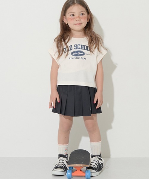 Lycee mine（リセマイン）の「プリーツタイトスカパン（その他パンツ・キッズ・ピンク/ベージュ/ブラック/アイボリー・120cm/140cm/100cm/130cm/150cm/110cm）」の20枚目の写真