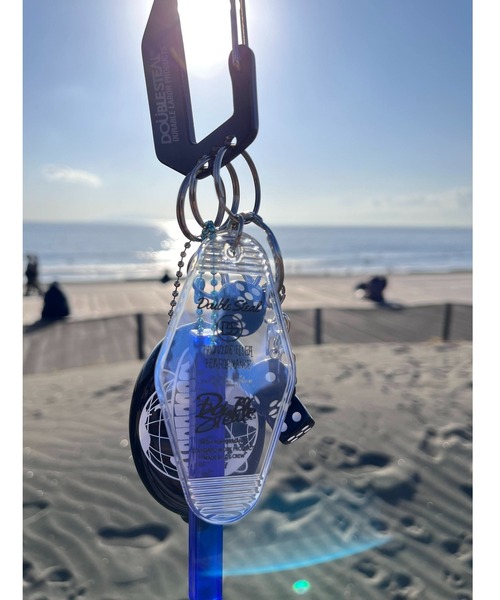 DOUBLE STEAL(ダブルスティール)の「Carabiner(キーホルダー・メンズ・シルバー/ブラック/レッド・FREE)」の9枚目の写真