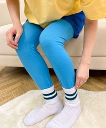 Healthknit（ヘルスニット）の「【 HealthKnit / ヘルスニット 】ネオンカラー バイカラー レギンス インナー 4608 SIP（レギンス/スパッツ）」
