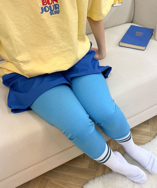 Healthknit（ヘルスニット）の「【 HealthKnit / ヘルスニット 】ネオンカラー バイカラー レギンス インナー 4608 SIP（レギンス/スパッツ・レディース・サックスブルー/ピンク/グリーン/ネイビー/イエロー/オレンジ/その他1/その他2・M/L）」の19枚目の写真