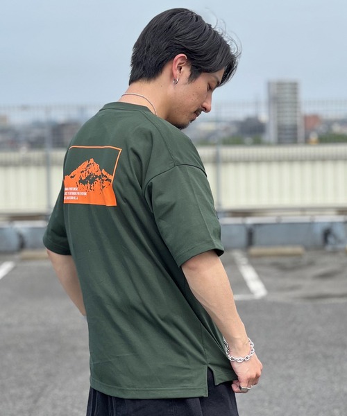Columbia(コロンビア)の「WEB限定 Columbia JAMES BROOK SHORT SLEEVE TEE(Tシャツ/カットソー・メンズ・ホワイト/グリーン/ブラック・M/L)」の13枚目の写真