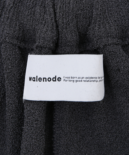walenode(ウェルノード)の「【walenode / ウェルノード 】ペーパーブークレ ニットパンツ(その他パンツ・メンズ・チャコールグレー/ネイビー・1)」の8枚目の写真
